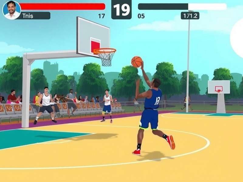 Bangalore Basketball Battle Gameplay